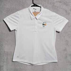 Adidas Polo Shirt Womens Medium WM Phoenix Open Golf Primegreen Lightweight